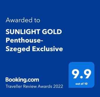 Sunlight Gold Penthouse- Szeged Exclusive Apartment
